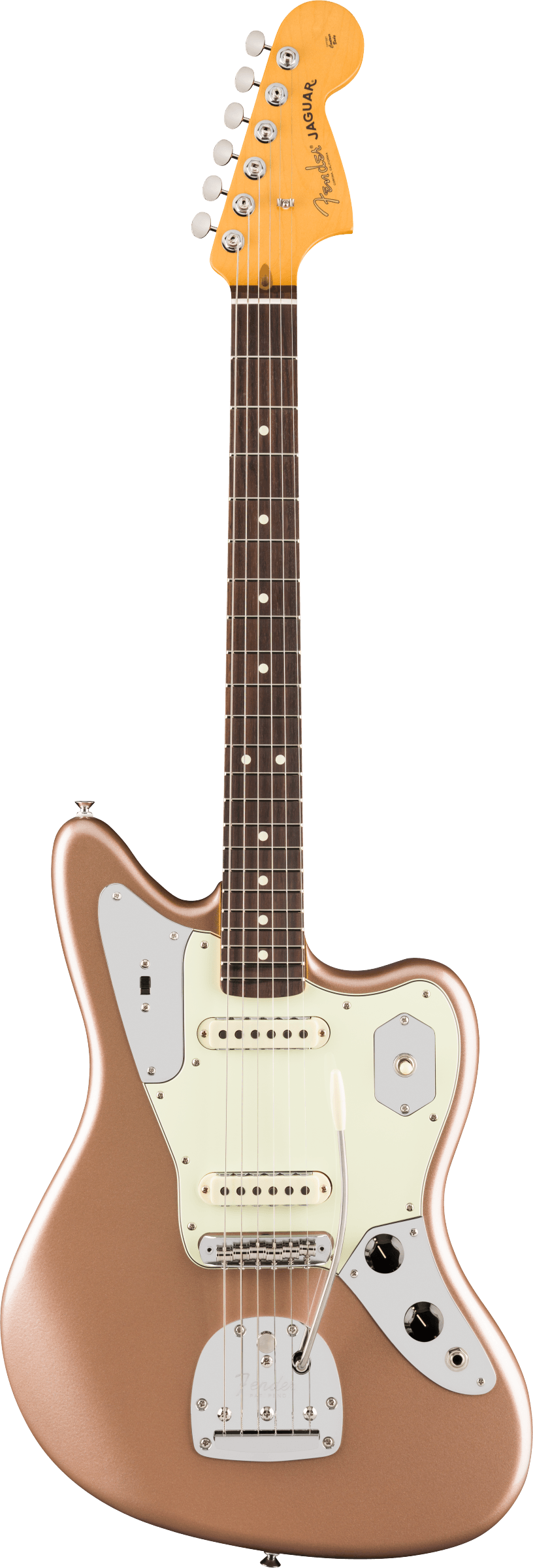 Fender American Professional Classic Jaguar RW Faded Firemist Gold
