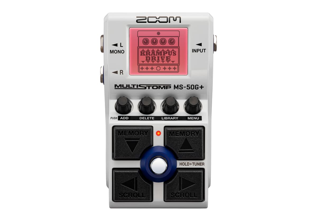 Zoom MS-50G+ MultiStomp Guitar Pedal