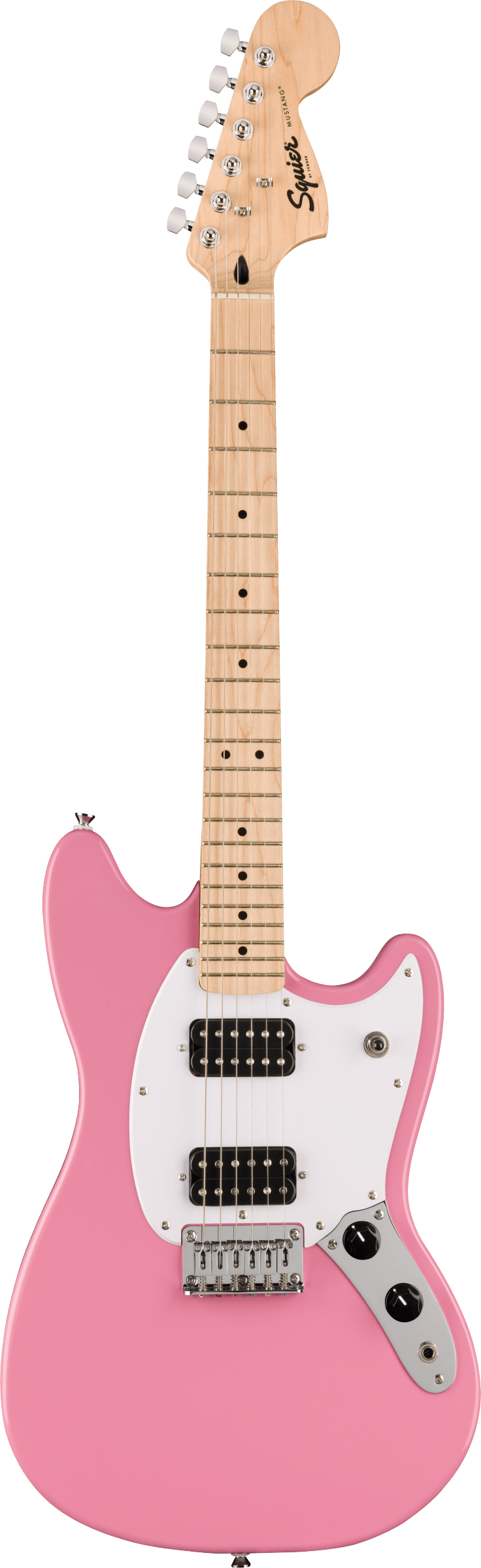 Squier Sonic Mustang HH MN Flash Pink