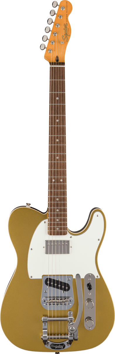 Squier Classic Vibe Custom Telecaster SH with Bigsby Aztec Gold