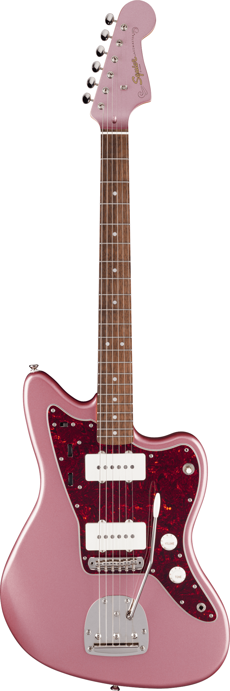 Squier FSR Classic Vibe 60s Jazzmaster Burgundy Mist With Matching Headstock