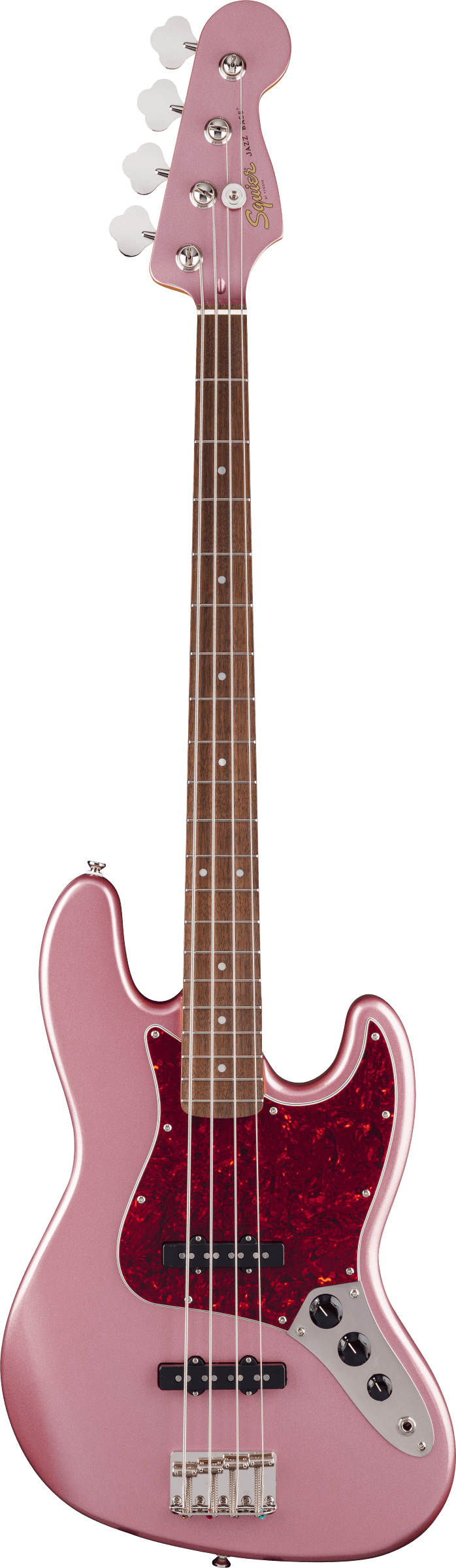 Squier FSR Limited Edition Classic Vibe 60s Jazz Bass Burgundy Mist With Matching Headstock