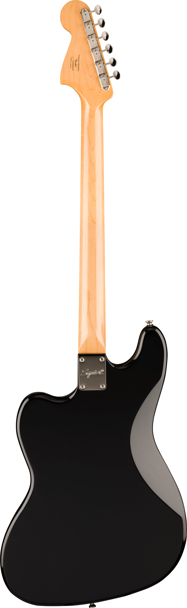 Squier FSR Classic Vibe Bass VI 6-String Black With Matching Headstock
