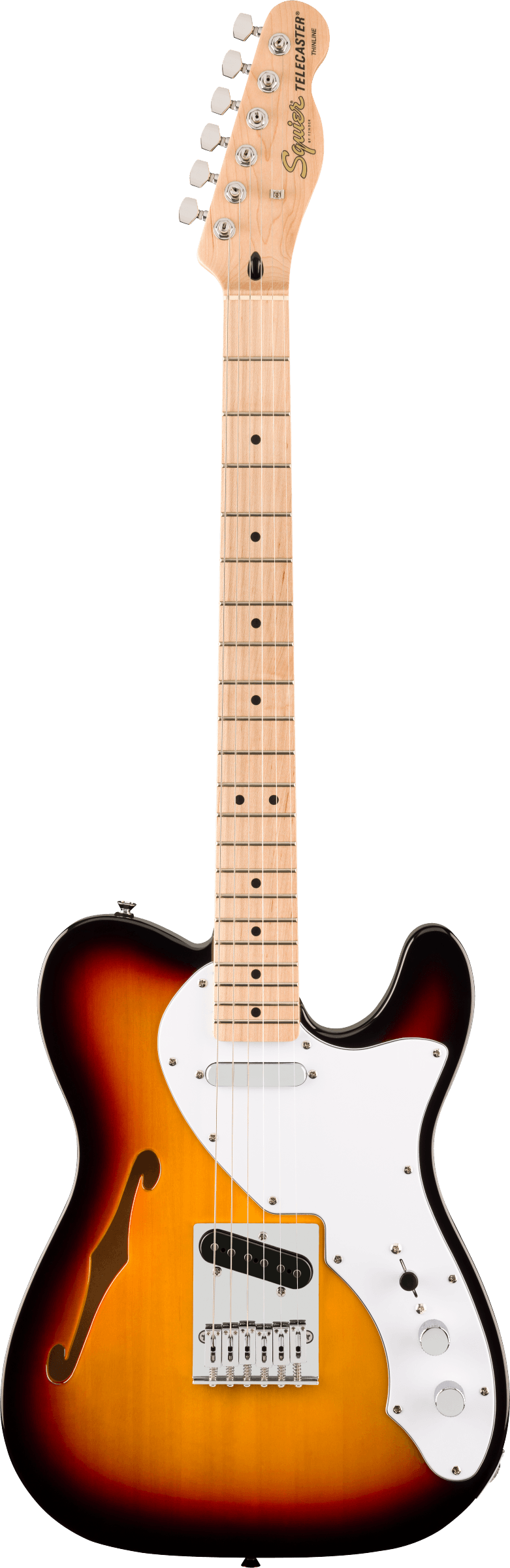 Squier Affinity Series Telecaster Thinline MN 3-Color Sunburst