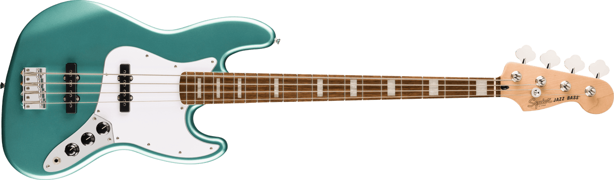 Squier Affinity Active Jazz Bass LRL Mystic Sea Foam Green