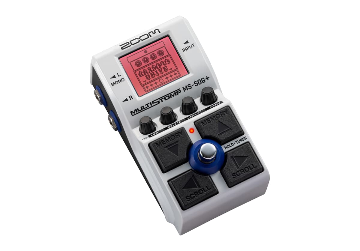 Zoom MS-50G+ MultiStomp Guitar Pedal