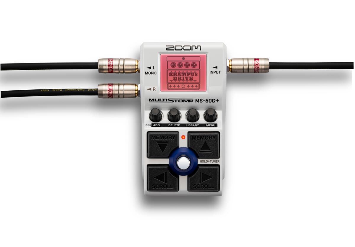 Zoom MS-50G+ MultiStomp Guitar Pedal