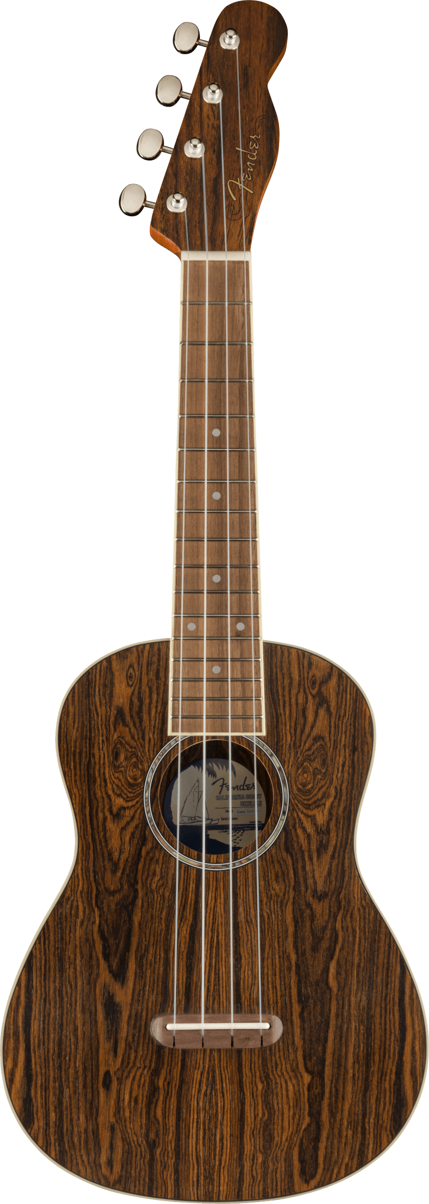 Fender Zuma Exotic Concert Ukulele - Bocote