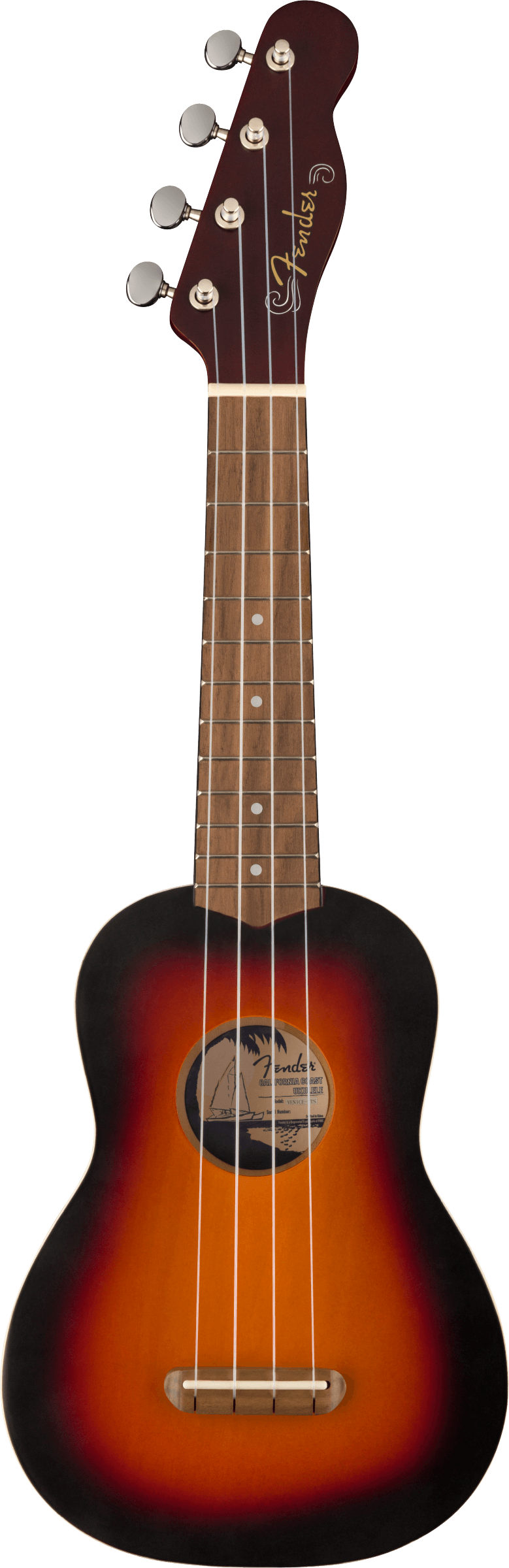 Fender Venice Soprano Ukulele 2-Colour Sunburst