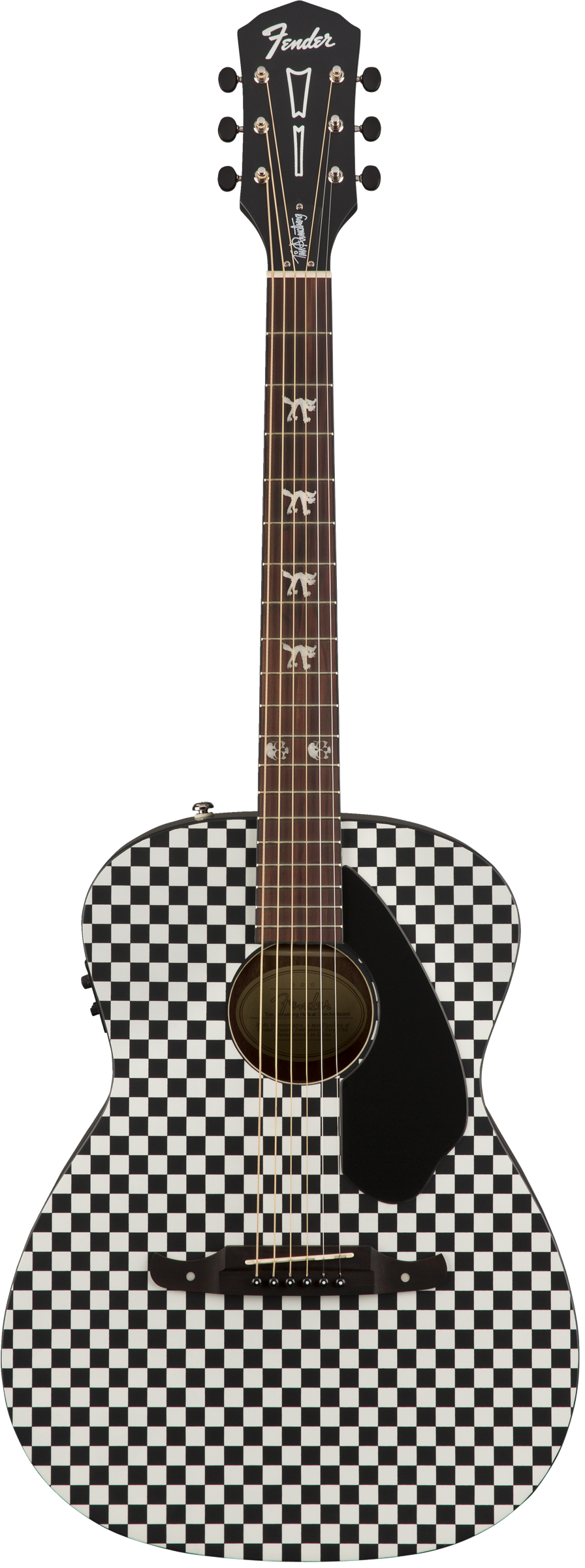 Fender Tim Armstrong Hellcat - Checkerboard