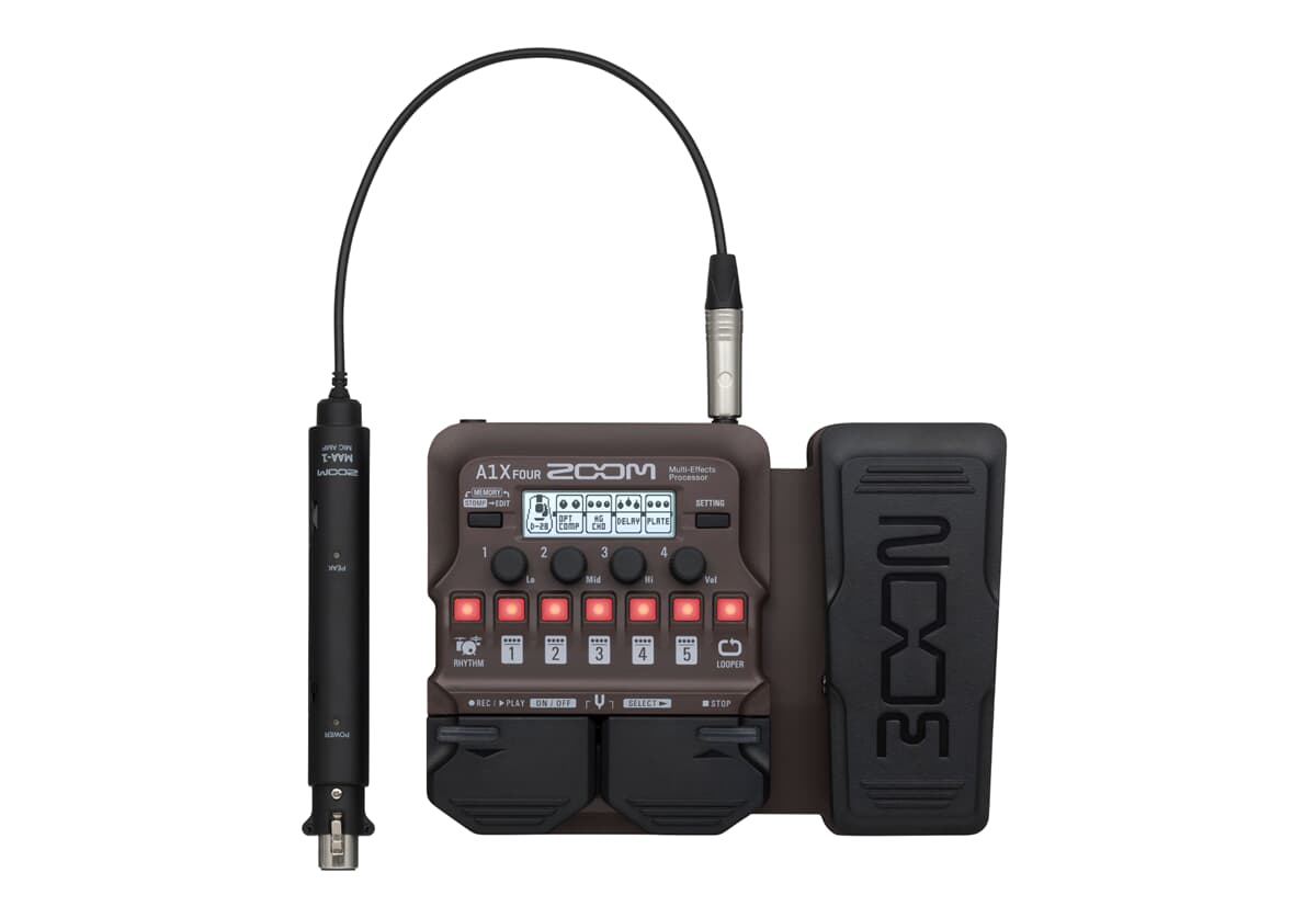 Zoom A1X FOUR Acoustic Instruments Multi-Effects Pedal
