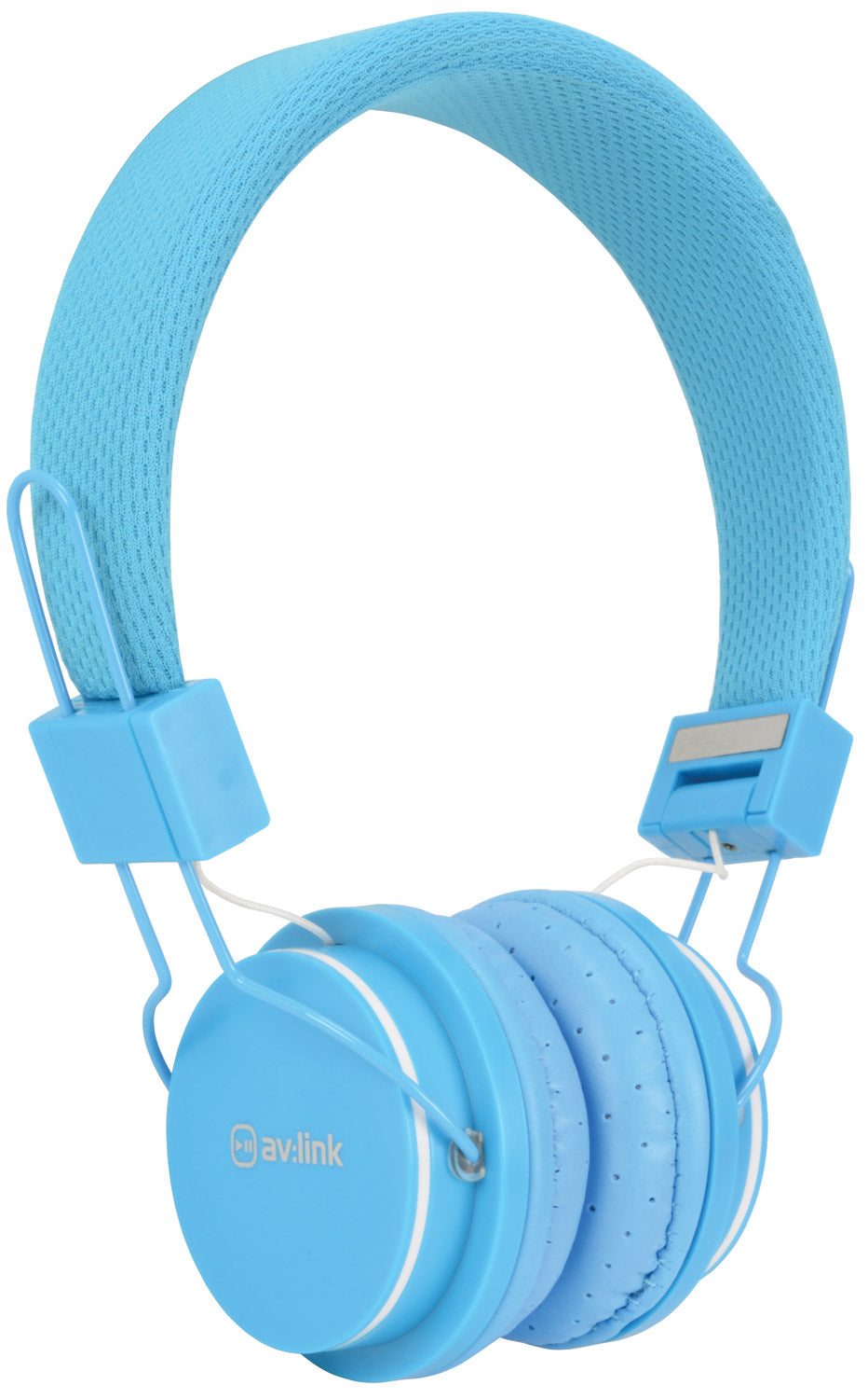 Av:link CH850-BLU Childrens Headphones with in-line Microphone - Blue