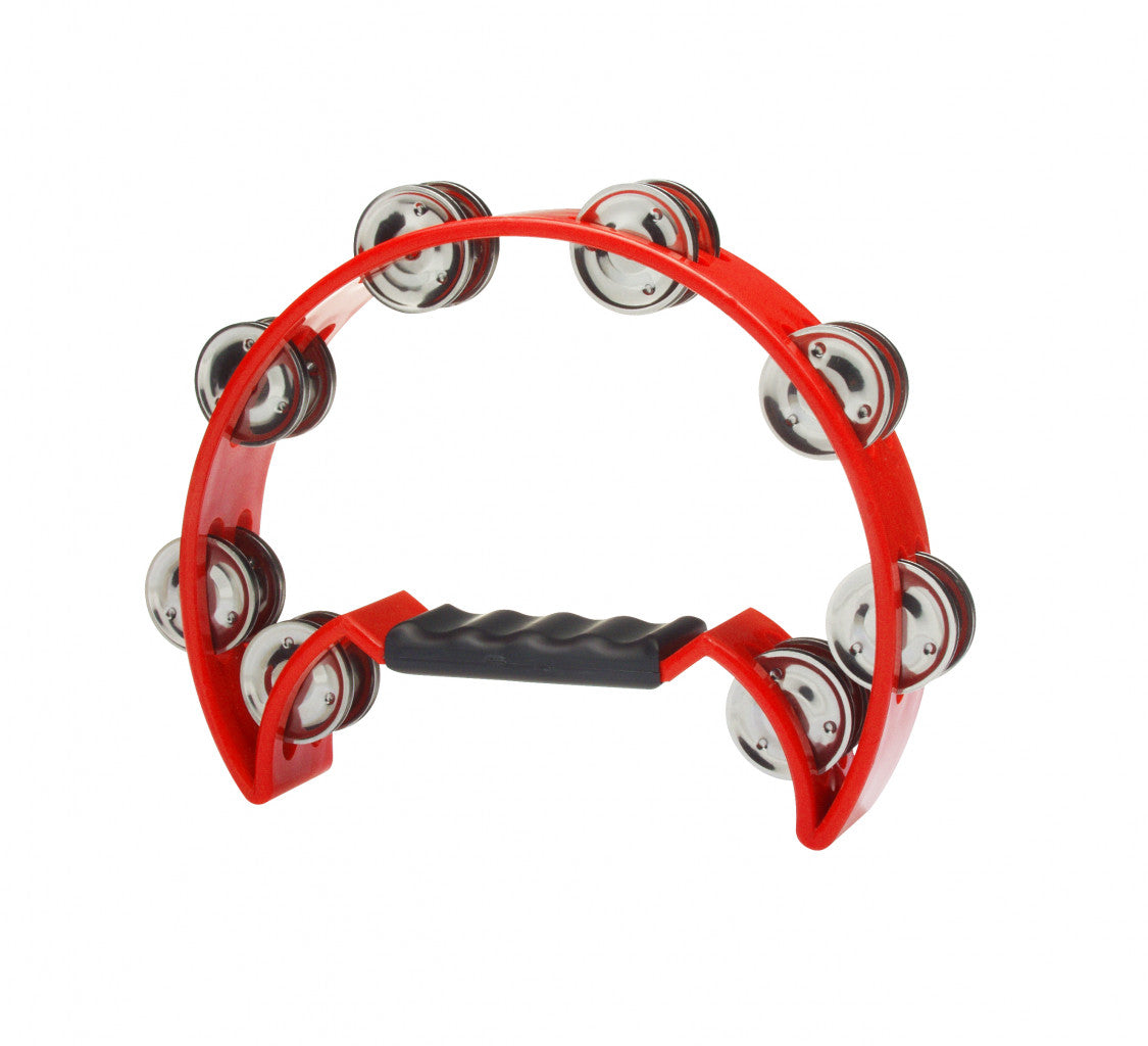 Stagg HALF MOON TAMBOURINE (RED