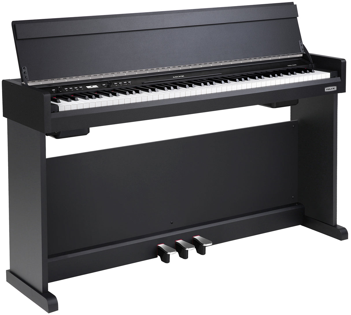 NUX NCK-330 Digital Upright Piano - Black