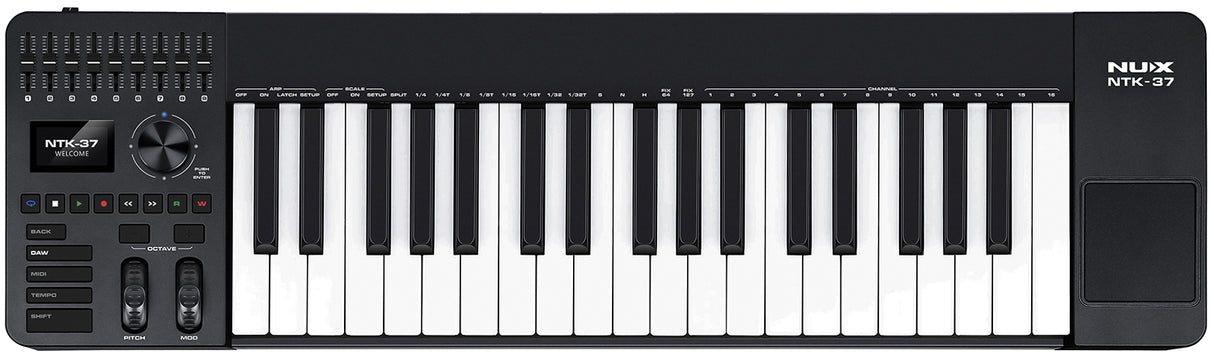 NUX NTK-37 USB MIDI Keyboard Controller