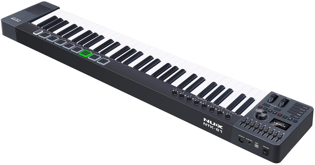 NUX NTK-61 USB MIDI Keyboard Controller