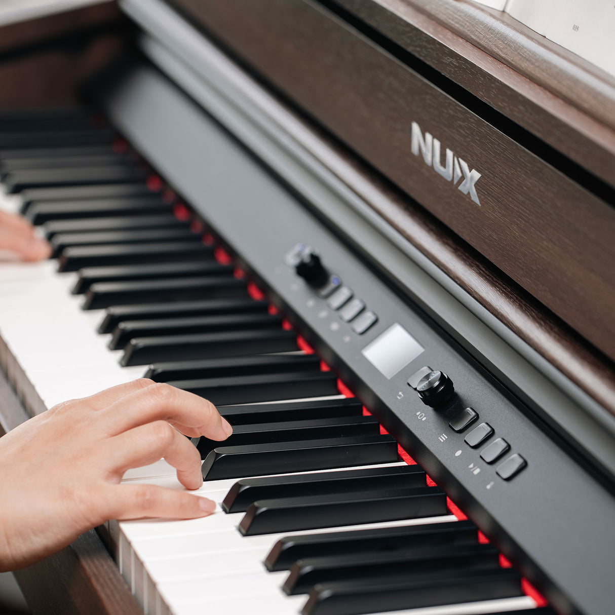 NUX NCK-430 Digital Piano Walnut