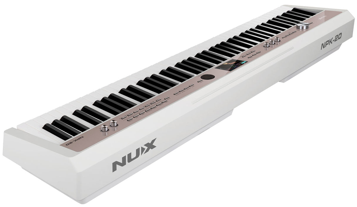 NUX NPK-20 Professional Digital Piano - White