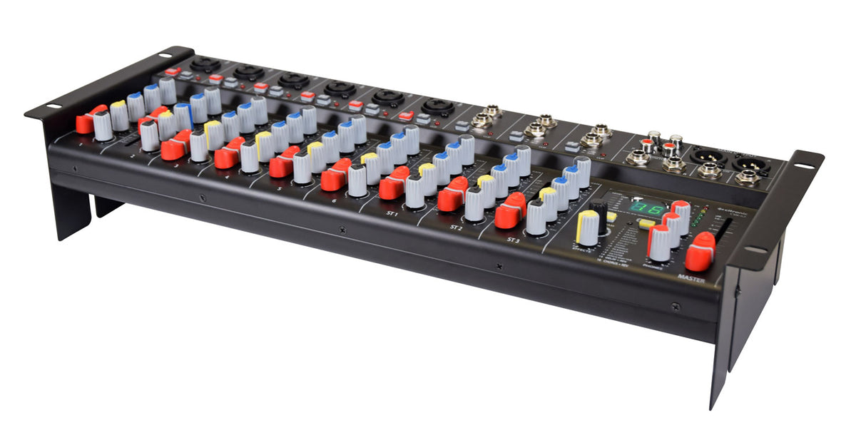 Citronic CSR-63 Rack-mountable Mixer 9 Channel with DSP and Bluetooth