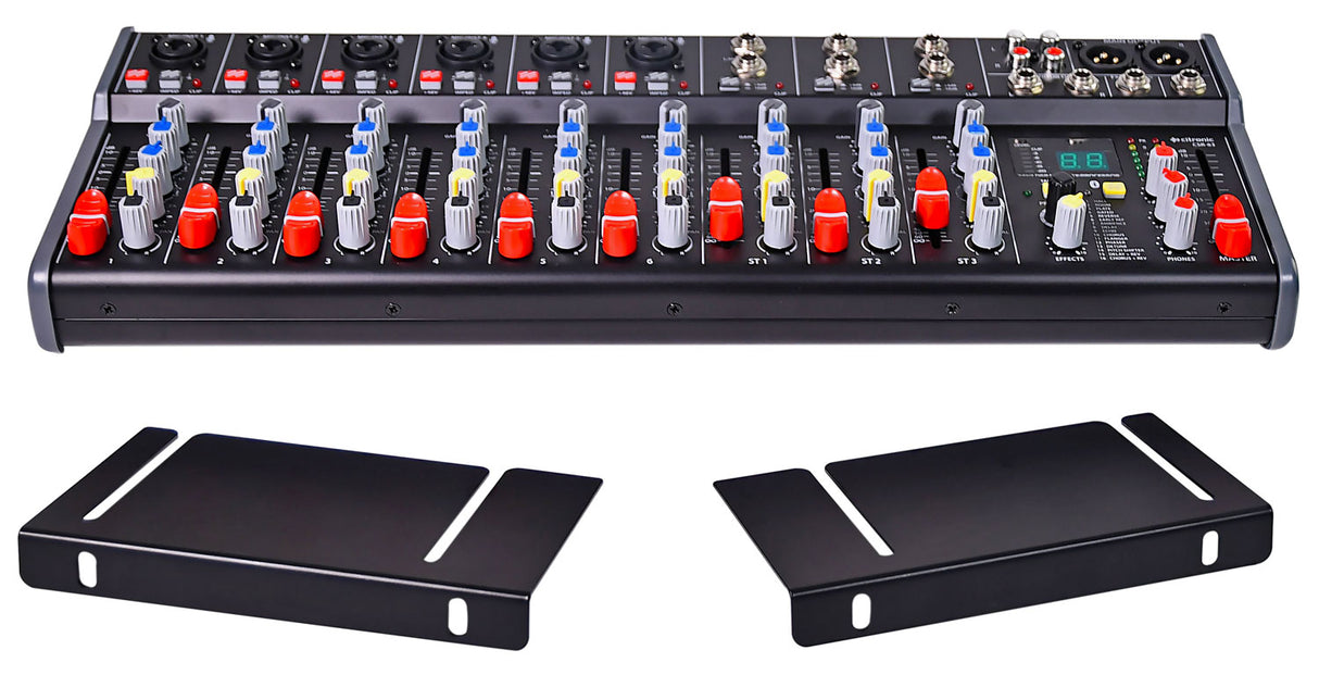 Citronic CSR-63 Rack-mountable Mixer 9 Channel with DSP and Bluetooth