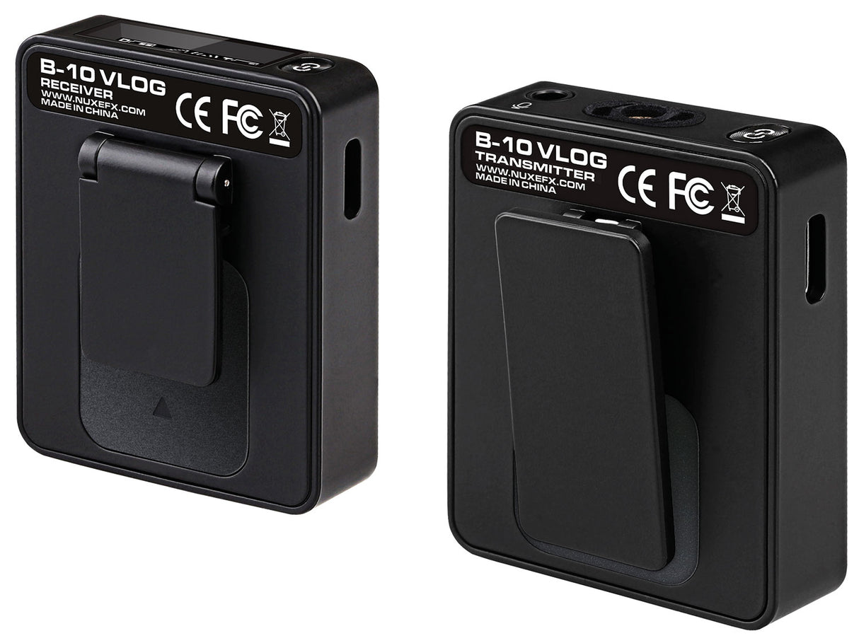 NUX B-10 Vlog 2.4GHz Wireless Microphone System