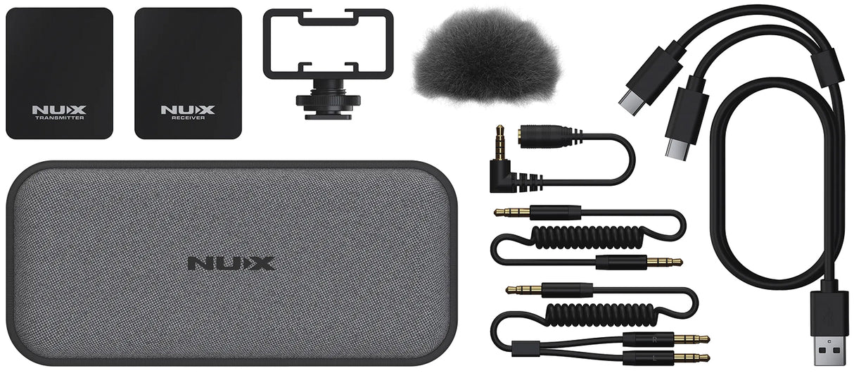 NUX B-10 Vlog 2.4GHz Wireless Microphone System