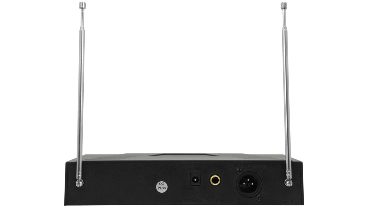QTX VL1 Lavalier Clip-on Microphone VHF Wireless System