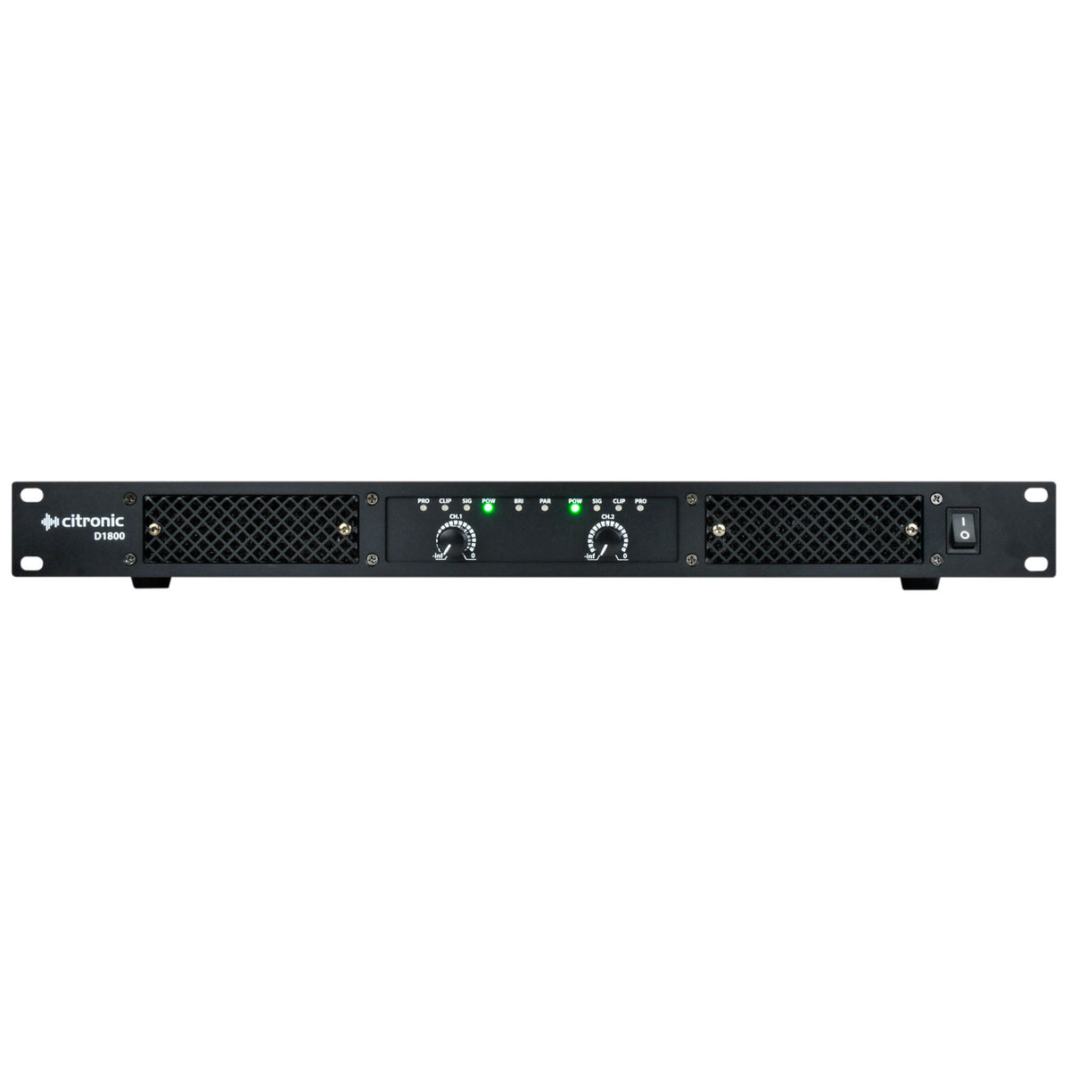 Citronic D1800 D-Series Class-D Power Amplifier 2 x 900W RMS