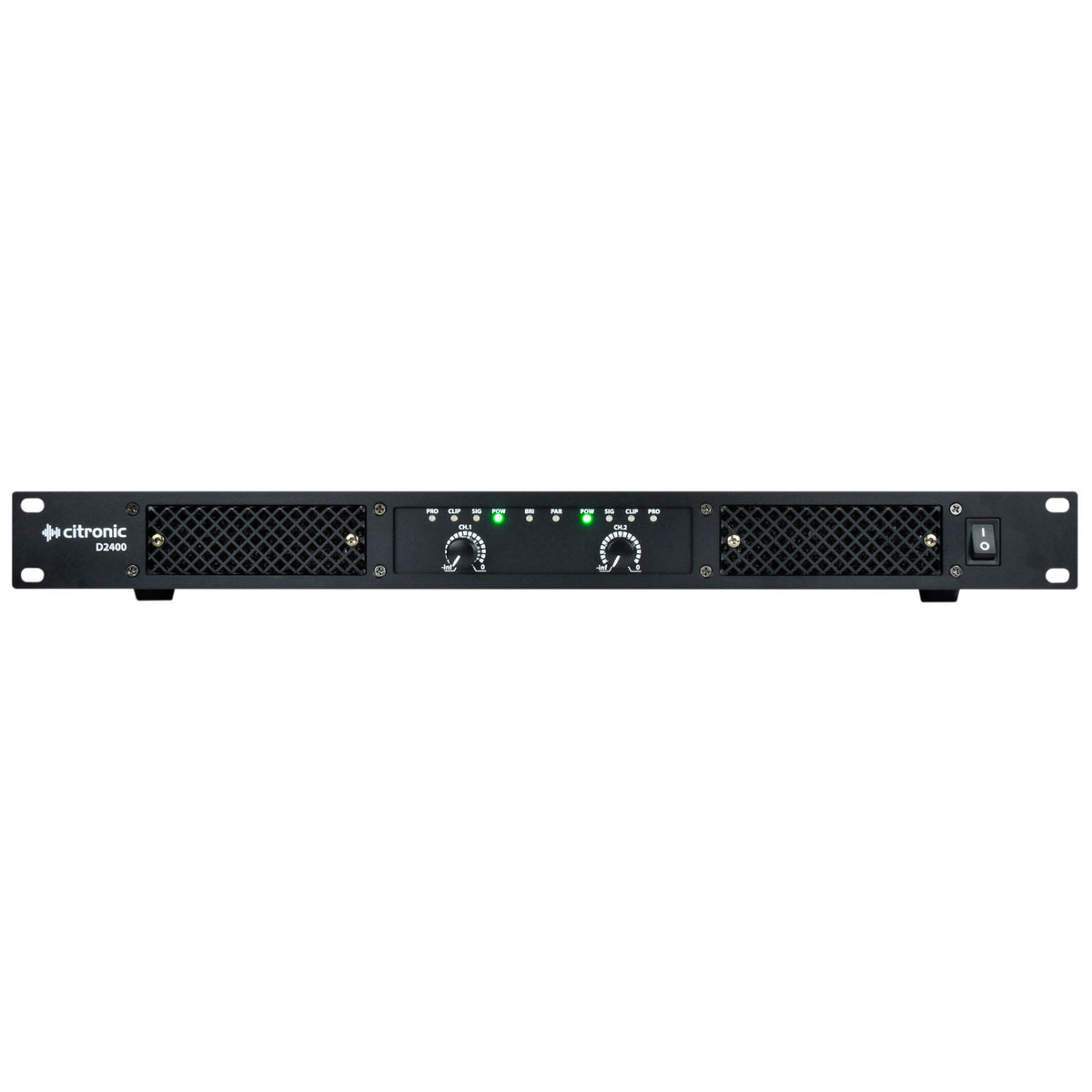 Citronic D2400 D-Series Class-D Power Amplifier 2 x 1200W RMS