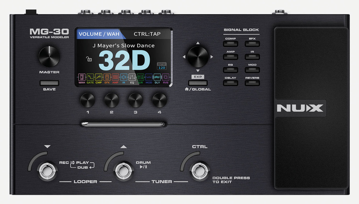 NUX MG-30 Multi-Effects Modeler Pedal