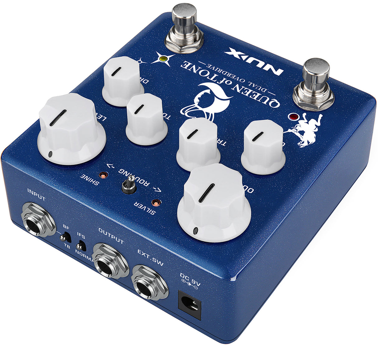 NUX Queen of Tone Dual Stacked Overdrive Pedal