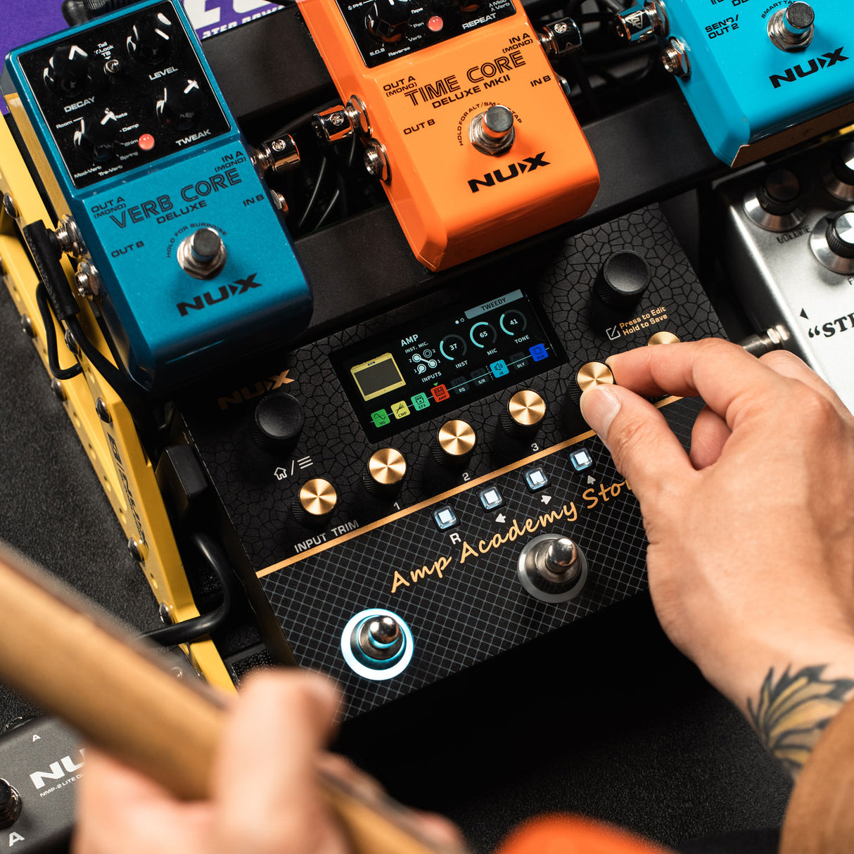 NUX NMA-3AAP Amp Academy Stomp Pedal