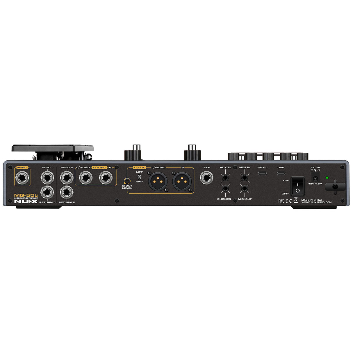 NUX MG-50li Guitar Multi-FX Processor And Profiler - Dark Blue
