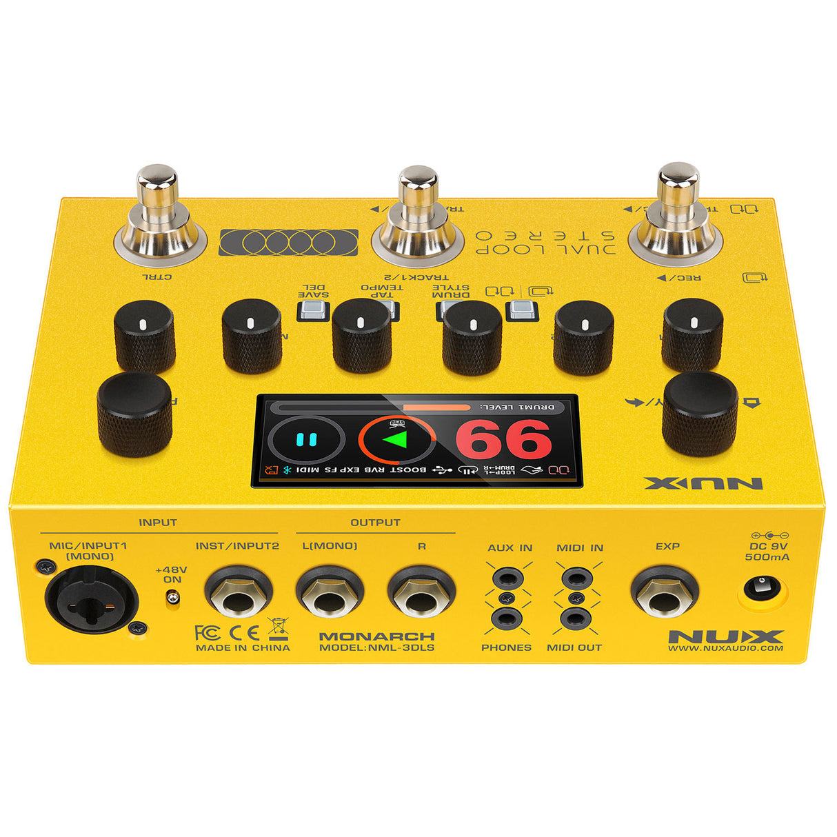 NUX NML-3DLS Dual Loop Stereo Pedal