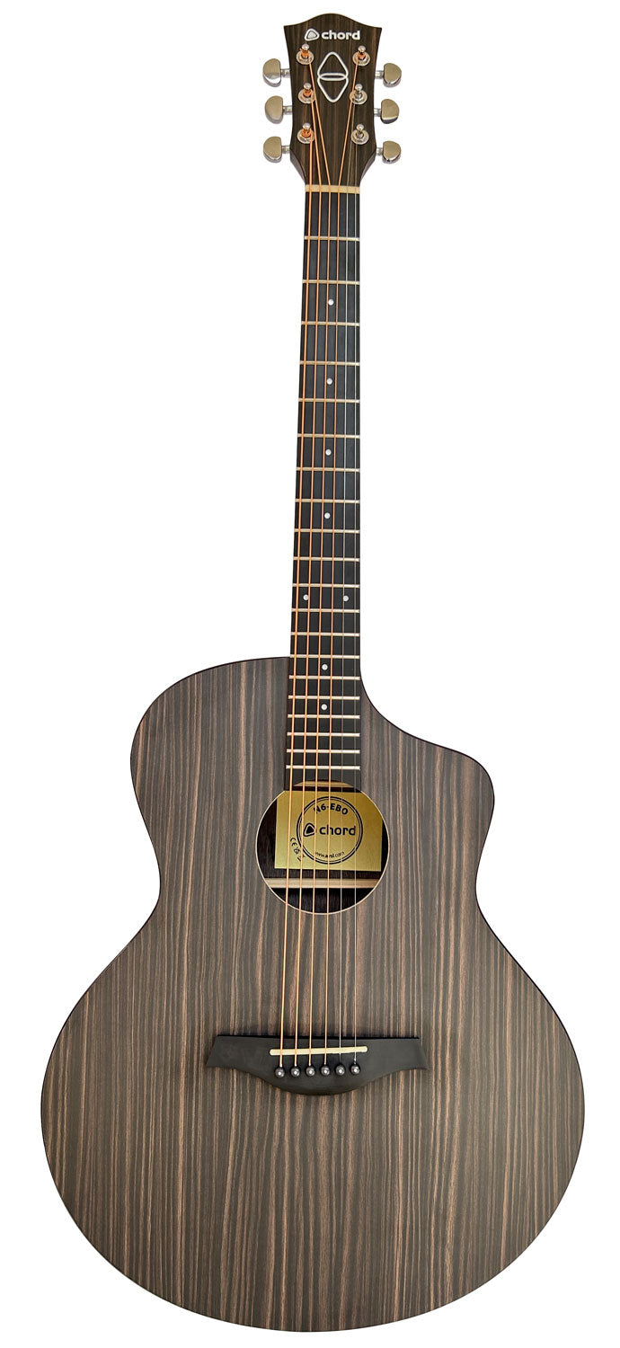 Chord N6-EBO Nomad Series Grand Auditorium Electro-Acoustic - Ebony