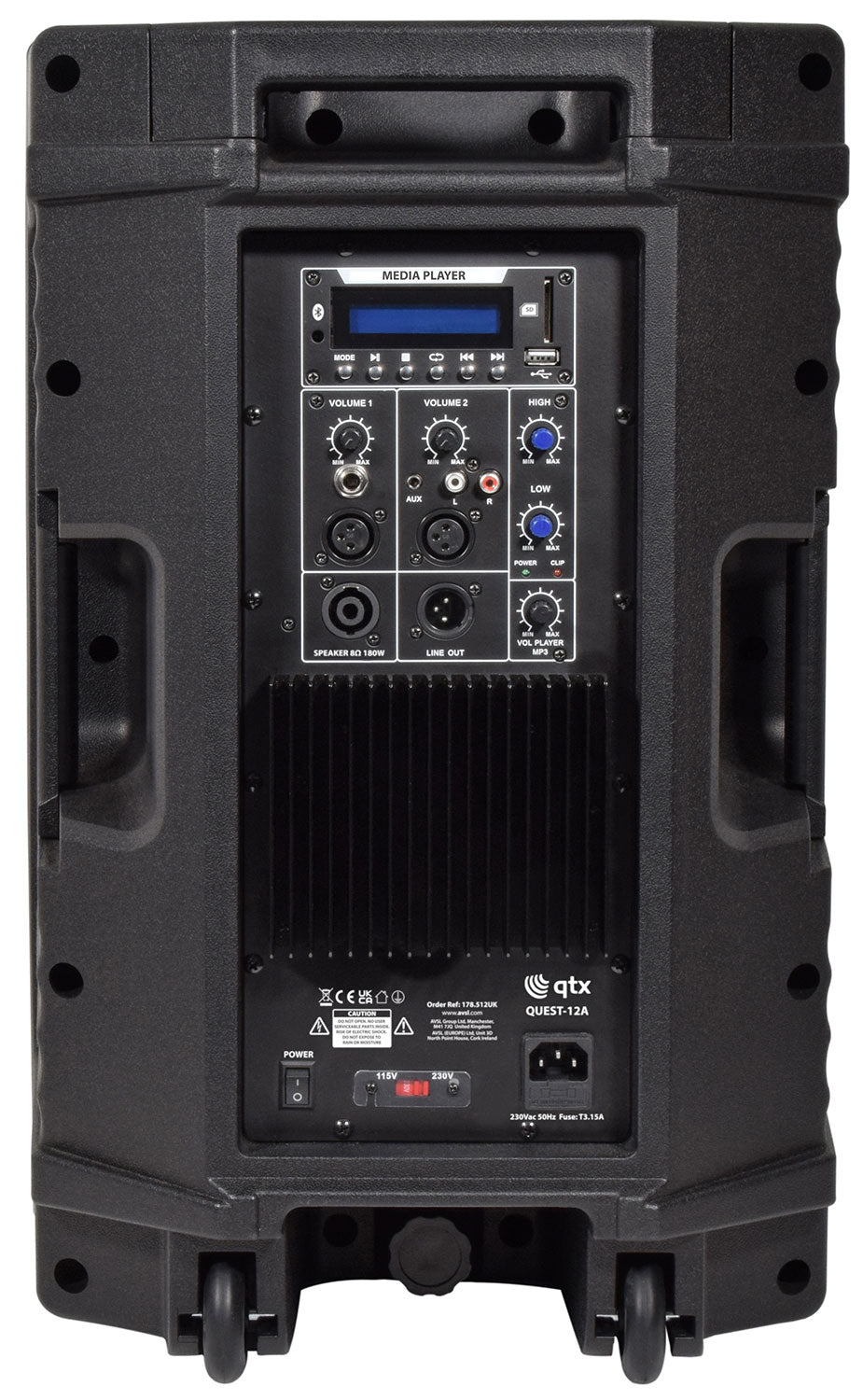 QTX Quest 10 PA Package Setup With Stands