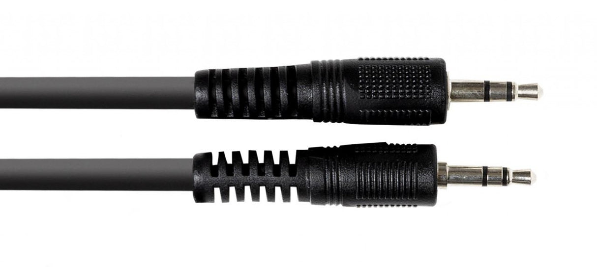 Stagg SAC6MPSMPSB Audio cable mini jack/mini jack m/m 6 m 20Ft