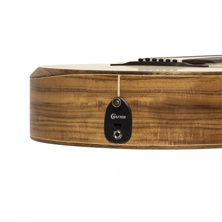 Crafter Big Mino Koa Electro-Acoustic Travel Guitar Spruce/Koa