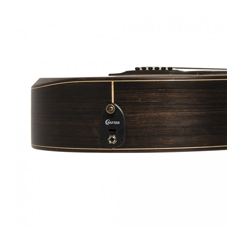 Crafter Big Mino Macassar Electro-Acoustic Travel Guitar Spruce/Macassar Ebony