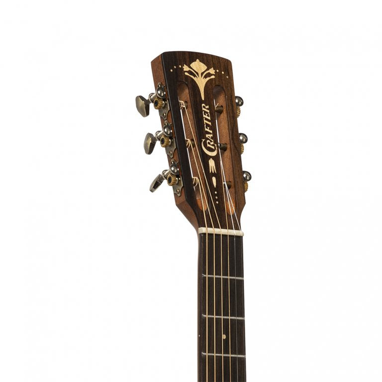 Crafter Big Mino BK WLN Electro-Acoustic Travel Guitar Spruce/Walnut
