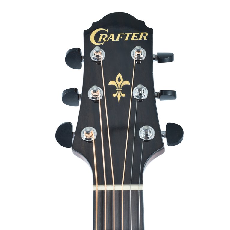 Crafter HJ250-BRS Silver Series 250 Jumbo Acoustic - Spruce Brown Sunburst