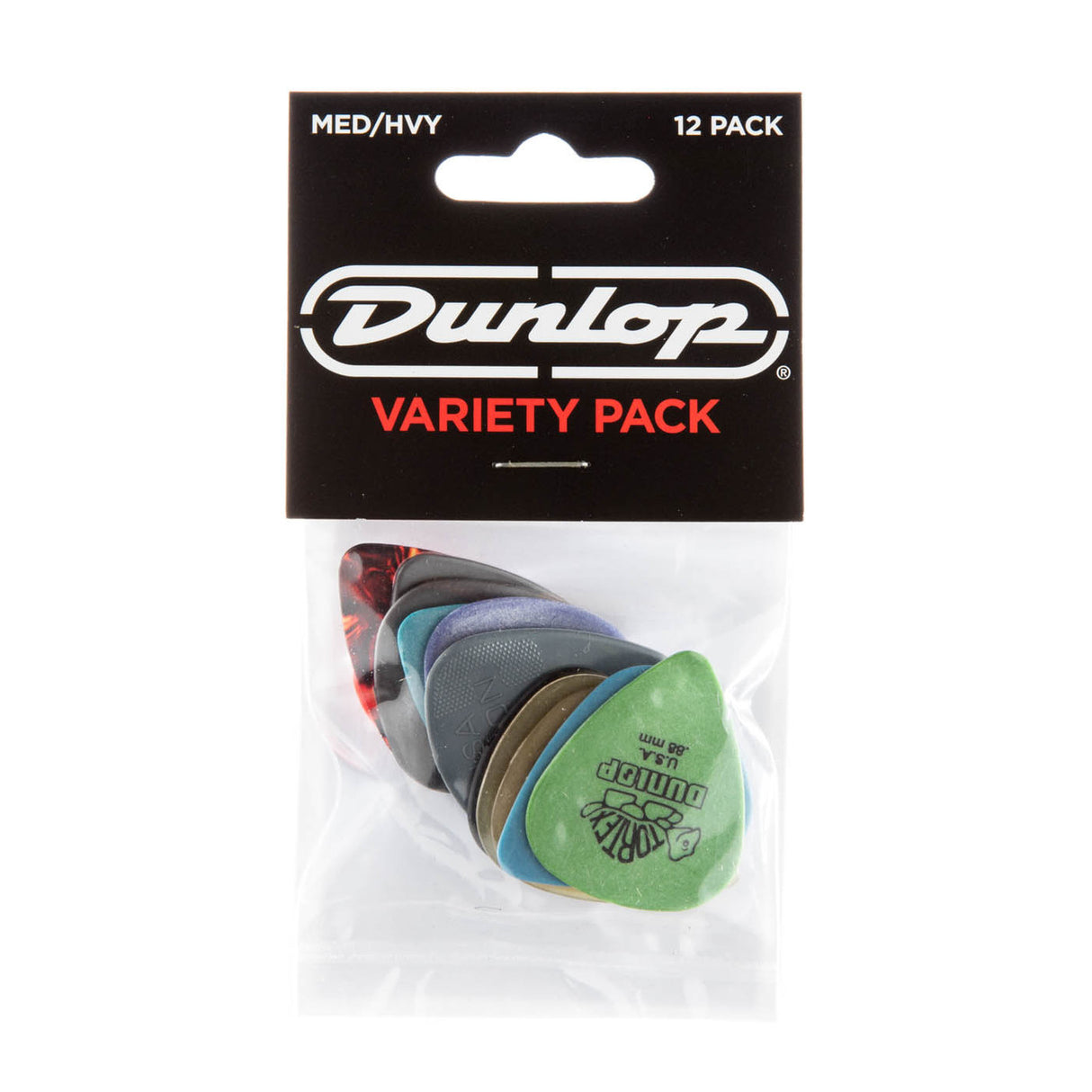 Dunlop Picks - Variety - Medium Heavy - Player Pack 12