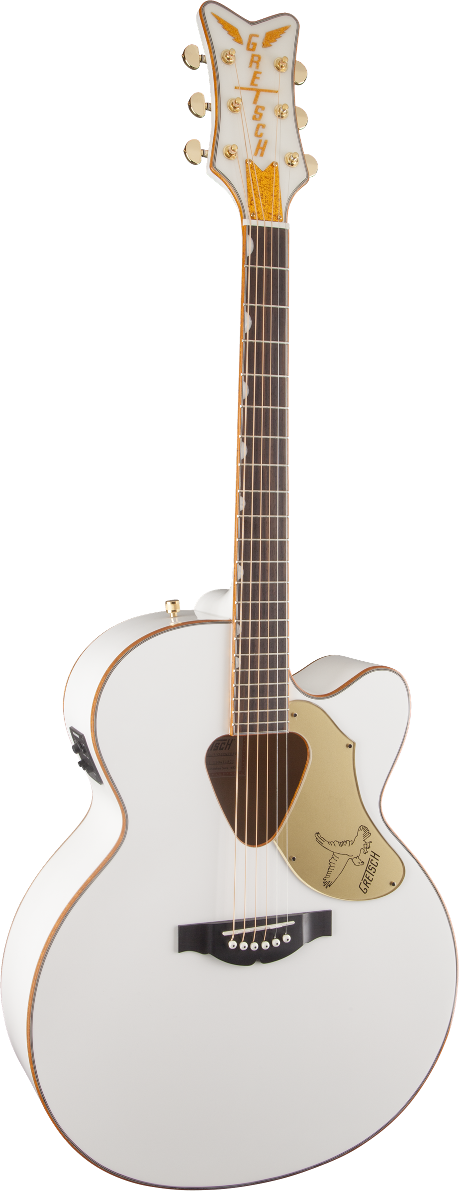Gretsch G5022CWFE Rancher Falcon Jumbo Electro-Acoustic White