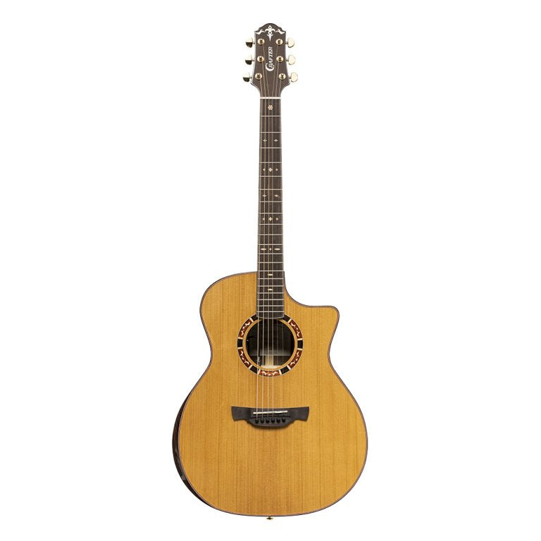 Crafter VL G22CE VVS Grand Auditorium Electro-Acoustic Spruce/Macassar Ebony