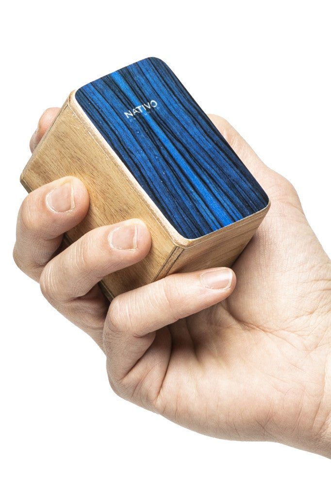 MINI CAJON SHAKER−BLUE