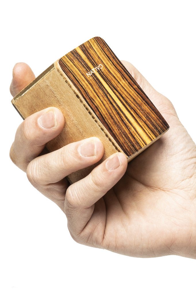 MINI CAJON SHAKER−BROWN