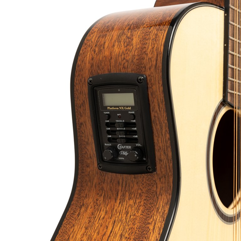 Crafter Able G600CE 12-String Grand Auditorium Electro-Acoustic Natural