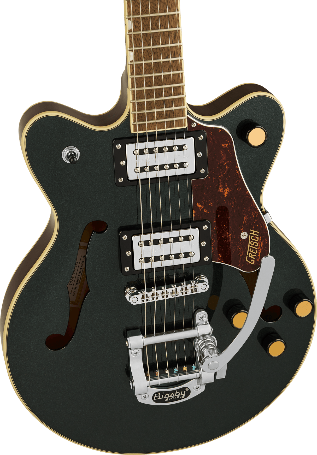 Gretsch G2655T Streamliner Center Block Jr Double-Cut Bigsby Cadillac Green