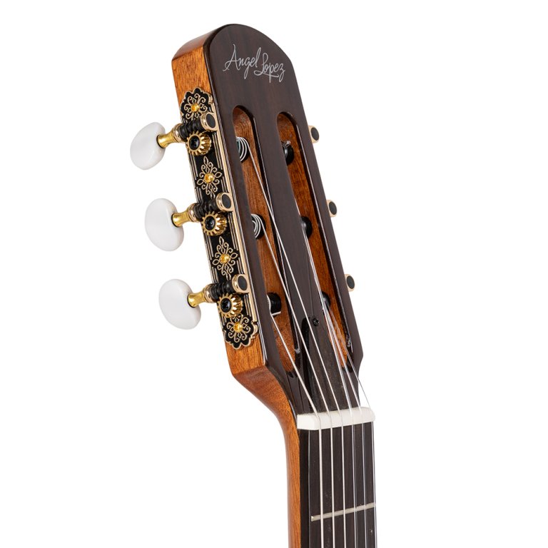 Angel Lopez Sherry CE Hybrid Nylon Electric Semi-Acoustic - Tobacco Sunburst