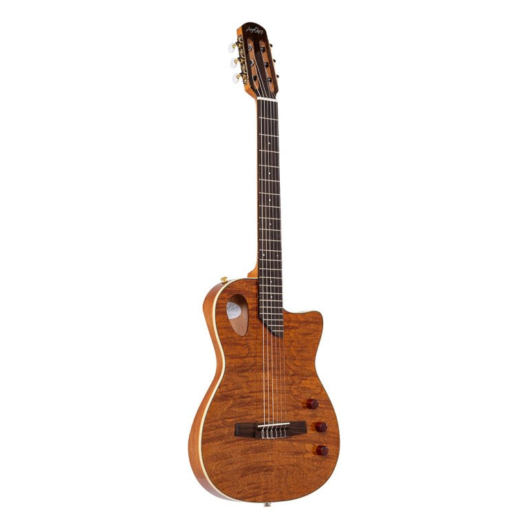 Angel Lopez Sherry CE Hybrid Nylon Electric Semi-Acoustic - Natural